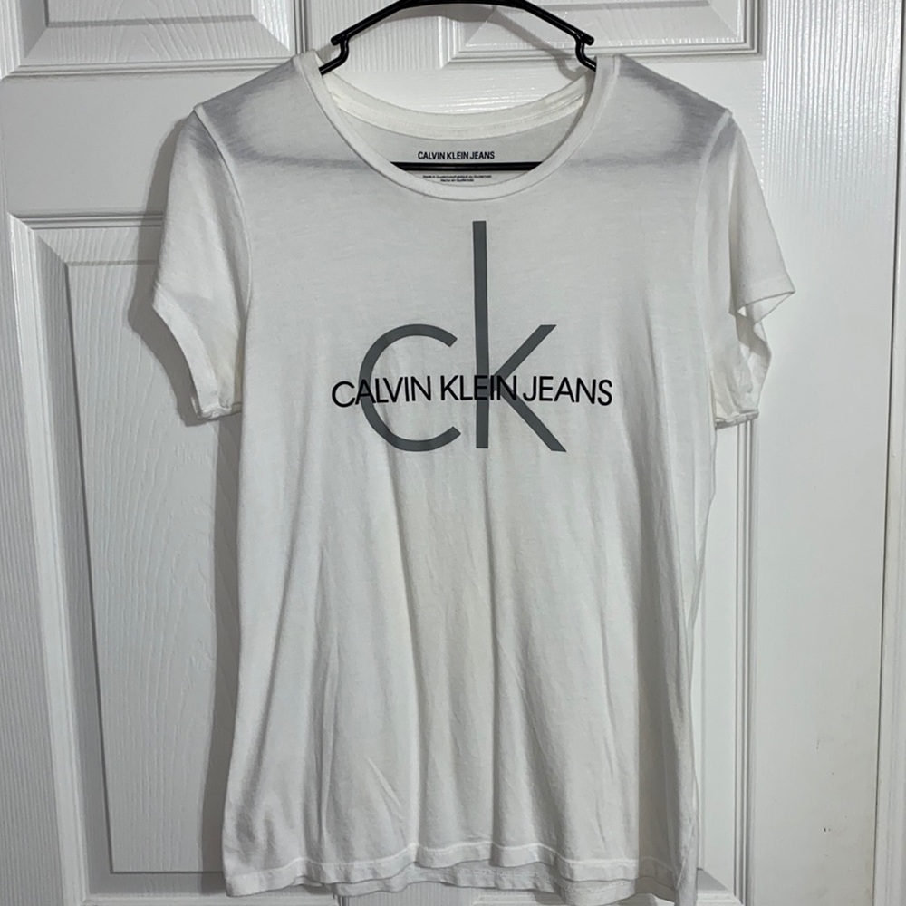 Calvin Klein Jeans white shirt. Size M